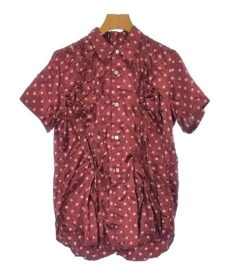 COMME des GARCONS 休闲衬衫 RedPurplexPink(点图案) 2200616548233 — 第 1/4 张图片