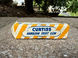 Vintage Curtiss Hawaiian Fruit Gum Full Unopened Pack - Picture 1 of 6