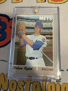 1970 Topps - High # Nolan Ryan #712 New York Mets Strike Out King - Picture 1 of 2