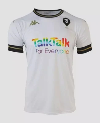 SALFORD CITY FC  Football Shirt White Kappa - 7-8 Years - Image 1 of 2