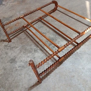Victorian Bobbin Frame Mahogany Quilt Rack Extremely Rare And Sought-after - Picture 1 of 16