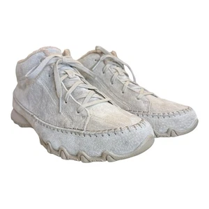 Botas Skechers Para Mujer 9.5 Marrón Gamuza Cuero Motociclistas Calce Relajado Botines Chukka - Imagen 1 de 14