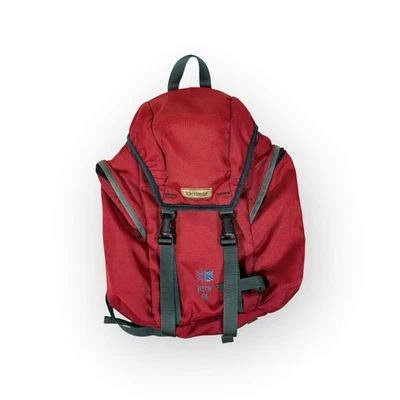 Y2K Karrimor Jura 20L Red & Dark Green Hiking Rucksack - image 1 of 4