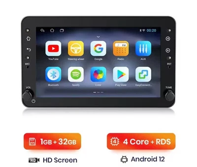 RADIO 2 DIN ANDROID PER ALFA ROMEO 159 BRERA SPIDER BLUETOOTH NAVI USB  - Immagine 1 di 4