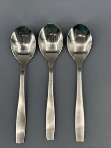 Lot of 3 Hack-Austria Demitasse Spoon Stainless 18-18 4 3/4" Used - Picture 1 of 19