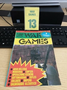 Rivista Originale War Games n.13 Anno 2 con cassetta originale per Commodore 64 - Foto 1 di 6