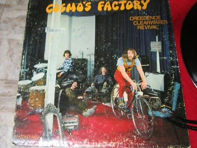 CREEDENCE CLEARWATER REVIVAL- COSMO'S FACTORY FANTASY RECORDS LP  - Image 1 of 4
