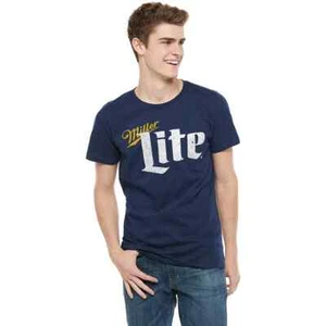 Men's Miller Lite Logo Tee Men Size S New - Picture 1 of 1