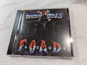 BROKEN BONES F.O.A.D. CD Beer City Records punk Discharge Varukers - Imagen 1 de 4