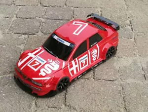0413 Carrozzeria Body Rc 1/10 Alfa Romeo 155 DTM +spoiler - Foto 1 di 6