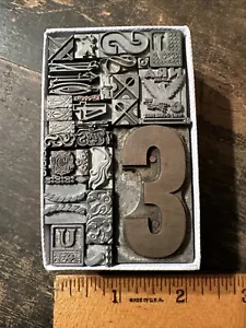 Print Blocks Lead & Copper Ornamentals Borders Dingbats. Beautiful Variety #17 - Picture 1 of 20