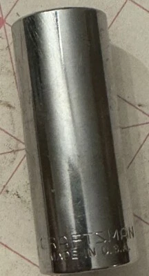 Craftsman USA 3/4" 6 Point 3/8" Drive Deep Socket G Series 43337 - Image 1 of 4