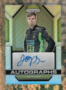 JOEY GASE 2023 PANINI PRIZM SILVER SP AUTOGRAPH AUTO CARD #A-JGA NASCAR - Picture 1 of 2
