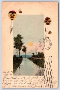 Vintage Post Card Postkarte Weltpostverein Union Postale Art Circa 1906 - Picture 1 of 2