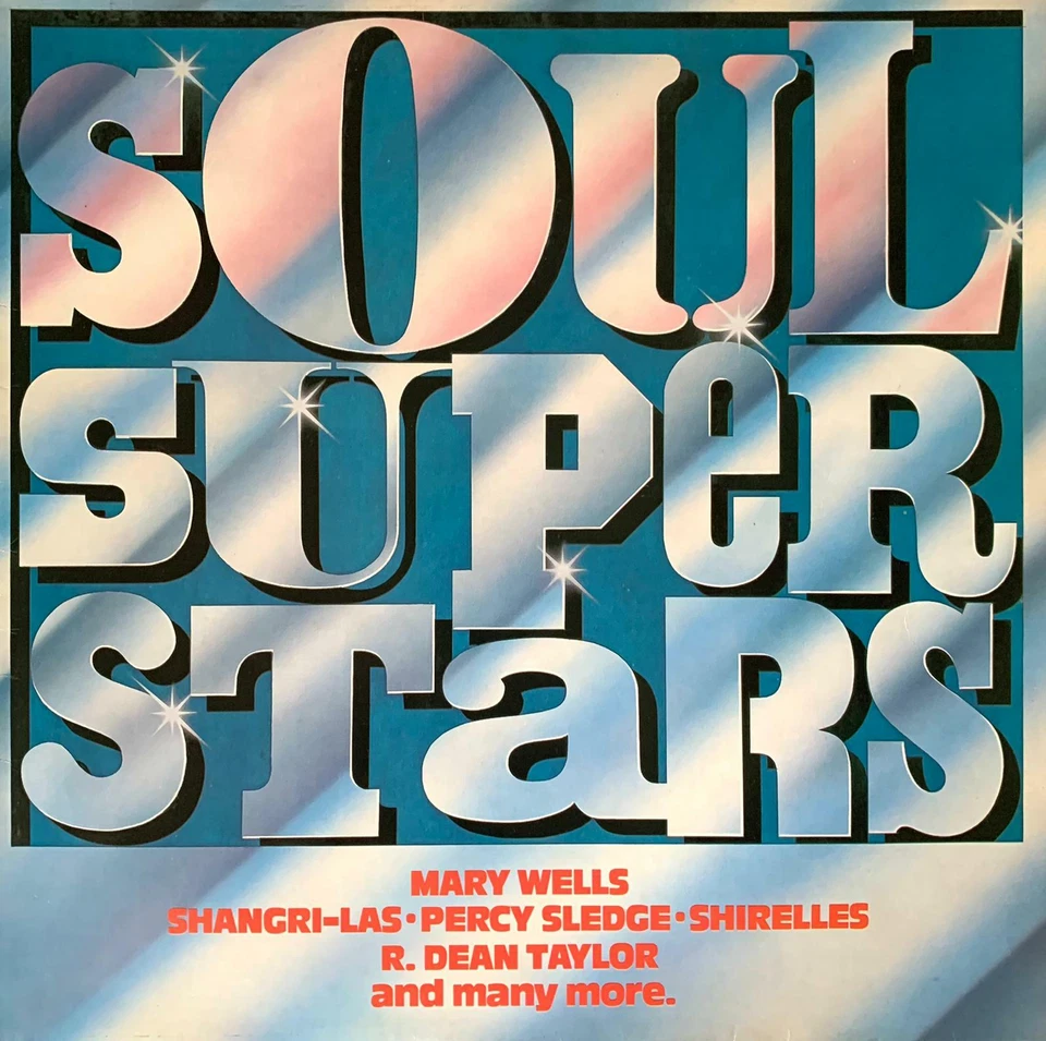 V/A ‎- Soul Superstars (LP) (G+/G-VG) - Image 1 of 1