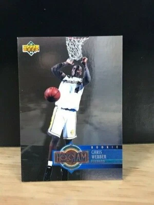 1994 Upper Deck NBA Basketball "Holojam" #H28 CHRIS WEBBER Rookie  - Image 1 of 2