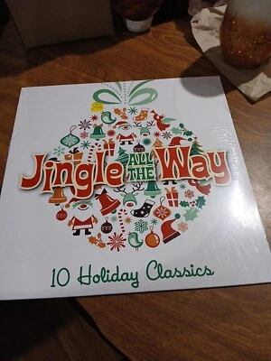 Jingle All The Way Record - Exclusive Limited Red & Green Split Color Vinyl LP  - Image 1 of 3