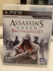 Assassin's Creed Brotherhood Playstation 3 PS3 Video Game W/ Manual COMPLETE - Picture 1 of 2