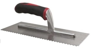 DTA Renovators Series, Bright Steel Notched Trowel - 4mm (BSTR4) - Picture 1 of 1