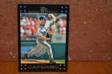 2007 TOPPS BASEBALL MILWAUKEE BREWERS CHRIS CAPUANO CARD