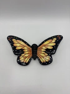 Lefton Keramik Monarch Schmetterling Wandbehang - Bild 1 von 5