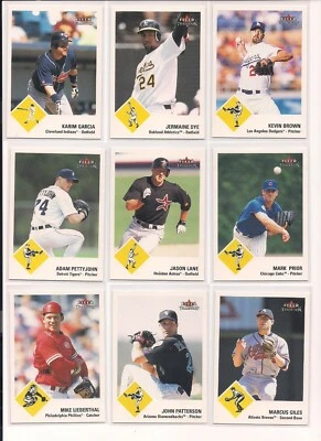 2003 Fleer Tradition Baseball Trading Cards Pick / Choose / #s 282 - 485 / mb1 - Image 1 of 4