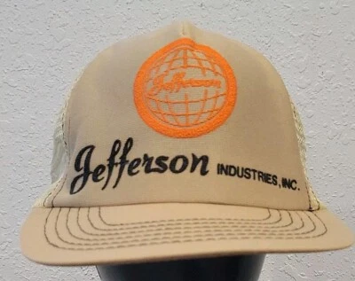 Sombrero SnapBack Jefferson Industries Inc. de colección • SIN ESPUMA • Necesita ser moldeado Foto 1 de 4