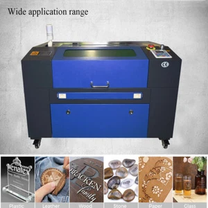 Autofocus 50W 500x300MM Laser CO2 Incisione Laser Taglio Macchina Cutter - Foto 1 di 14