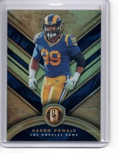Aaron Donald 2019 Panini Gold Standard/99 - Imagen 1 de 3