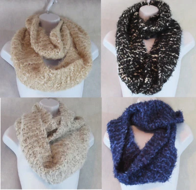 Charter Club New Women's Chenille Eyelash Infinity Loop Scarf, Beige - Image 1 of 2