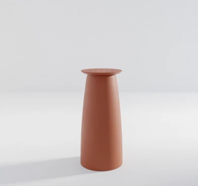 Dining table base Japandi style / 28 inches / any colour available - Image 1 of 4