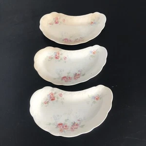 Vintage Halbporzellan 3er Set Halbmond Knochen Geschirr J&G Meakin Hanley England - Bild 1 von 8