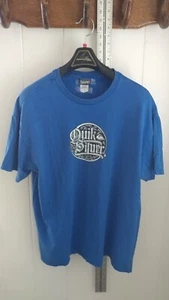 Vintage Quiksilver  Blue T-Shirt Men's Size Extra Large 100% Cotton  - Picture 1 of 8