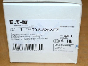 Eaton / Moeller T0-5-8252/EZ Stufenschalter 014785 NEU OVP - Bild 1 von 1