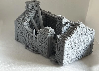 O Gauge / 7mm Scale / O16.5 / NG7   Ruined Cottage - Image 1 of 4