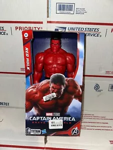 HASBRO MARVEL CAPTAIN AMERICA BRAVE NEW WORLD "RED HULK" TITAN HERO SERIES - Picture 1 of 4