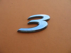 04 05 06 07 08 09 10 11 12 13 MAZDA 3 MAZDA3 REAR EMBLEM LOGO BADGE SIGN A6115 - Bild 1 von 3