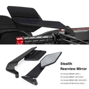 Espejos retrovisores ajustables sigilosos CNC Hornet 750 para Honda CB650R CB650F Hornet 750 - Imagen 1 de 10