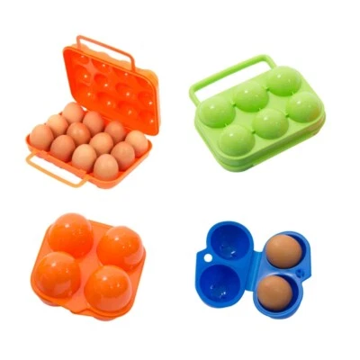 Egg Storage Box Portable Egg Holder Container - Image 1 of 4
