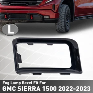 Driving Lamp Fog Light Trim Front Left Driver Side For 2022 2023 GMC Sierra 1500 - Picture 1 of 4