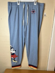 Pantaloni della tuta Disney Cruise Line DCL Captain Minnie Mouse Jogger XL - Nuovi con etichette! - Foto 1 di 8