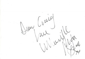 Michelle Ryan Autograph - Doctor Who - EastEnders - Signed 8x6 Card - AFTAL