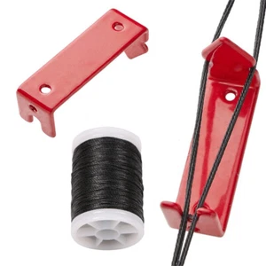Material de cuerda de arco de tiro con arco hilo para servir + herramienta separadora de cuerda de arco para compuesto - Imagen 1 de 12