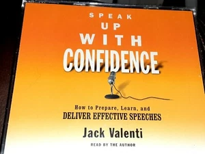 Speak up with Confidence by Jack Valenti, Audio CD Bx 25 - Foto 1 di 2