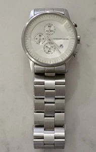 French Connection Men's Chronograph Quartz Watch with Stainless Steel Band FC112 - Picture 1 of 3