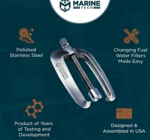 Marine Tech Hydraulic Steering Support Bracket Puller, Fits Seastar Uflex - Picture 1 of 2