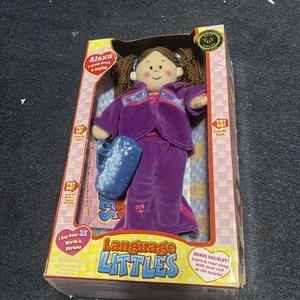 Language Littles Alexa Greek English NIB Doll Plush Educational Needs New Batt - Picture 1 of 3