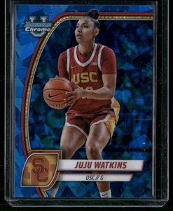 2024-25 Bowman University Chrome Juju Watkins 37 USC Trojans Sapphire - Bild 1 von 2