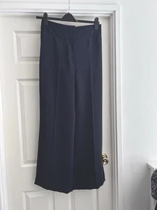 Principles Women's Navy Trousers In Vgc Size 12 - Picture 1 of 16