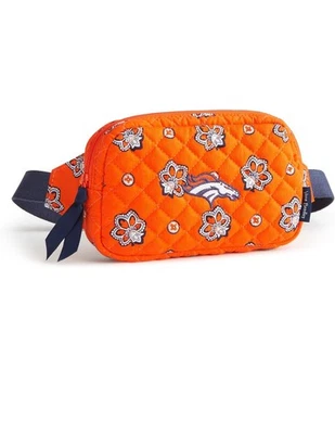 Vera Bradley x NFL Denver Bronco Acolchado Mini Bolso Cinturón Riñonera Nuevo con Etiquetas Foto 1 de 3